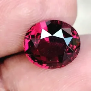 Natural Rhodolite Garnet 5.45 ct | Untreated Ceylon Loose Gemstone | Sri Lanka
