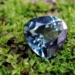 Natural Vivid Blue Spinel 1.10 ct | Heart Cut Unheated Ceylon Gemstone