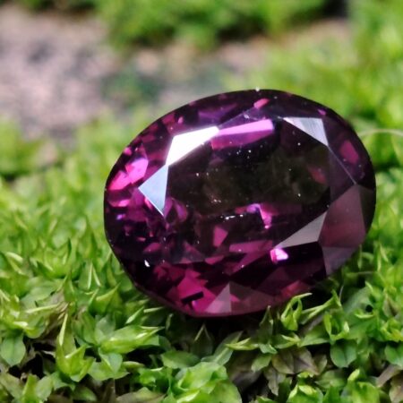1.70 ct Natural Deep Purple Spinel | Untreated Sri Lankan Gemstone