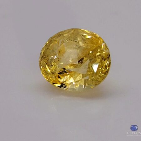 Natural Intense Yellow Sapphire 1.95 ct | Unheated Ceylon Loose Gemstone