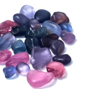 50 ct Natural Multicolour Spinel Rough | Sri Lankan Gemstone Cutting Lot 1