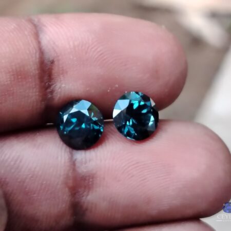 Natural Blue Spinel Pair 4.00 ct Total | Oval Cut Ceylon Loose Gemstones