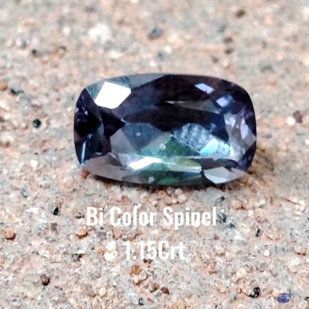 1.15Crt Rare Natural Bi-Color Spinel โ Sri Lanka