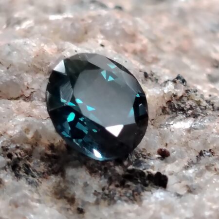 Natural Greenish Blue Spinel 0.86 ct | Untreated Ceylon Loose Gemstone